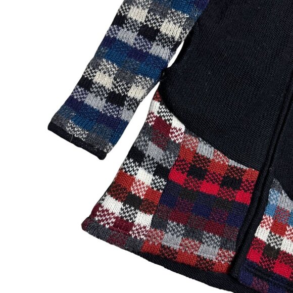 ARK IMPORTS New Zealand WOOL Knit Vintage Y2K Winter Nepal Jacket Womens Small - Picture 5 of 6